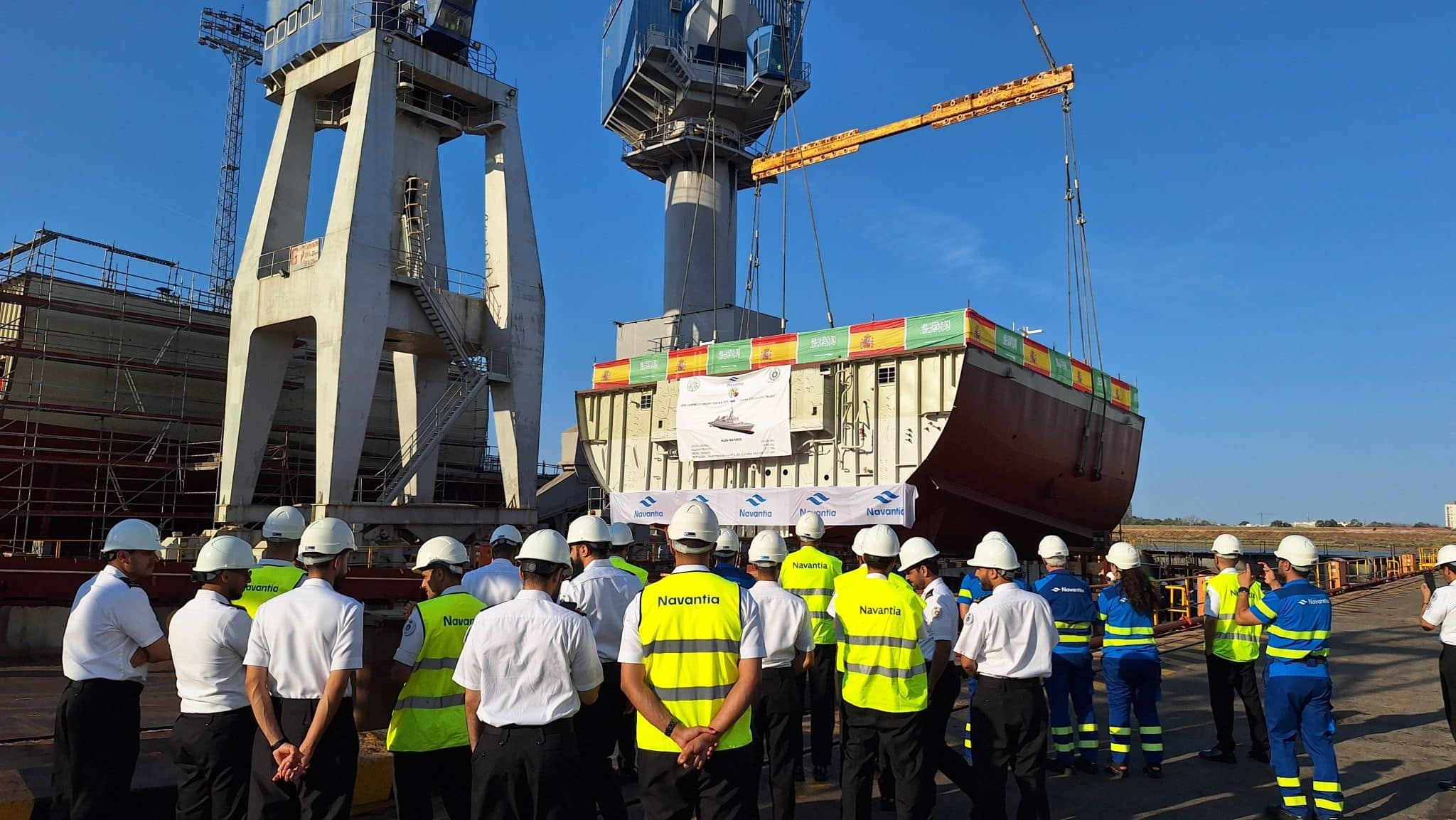 Navantia заложила кил восьмой корвет для Саудовской Аравии на верфи в Сан-Фернандо