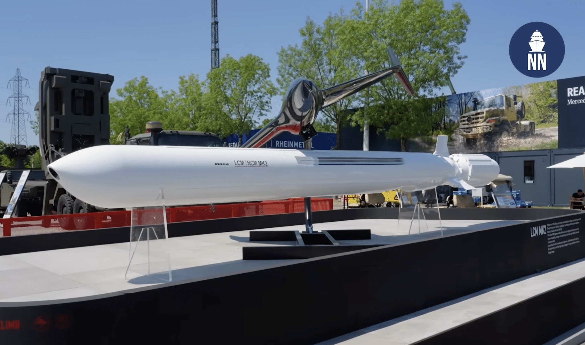 MBDA представила новый европейский крылатый ракетный комплекс LCM Mk2 Sovereign на Eurosatory 2026