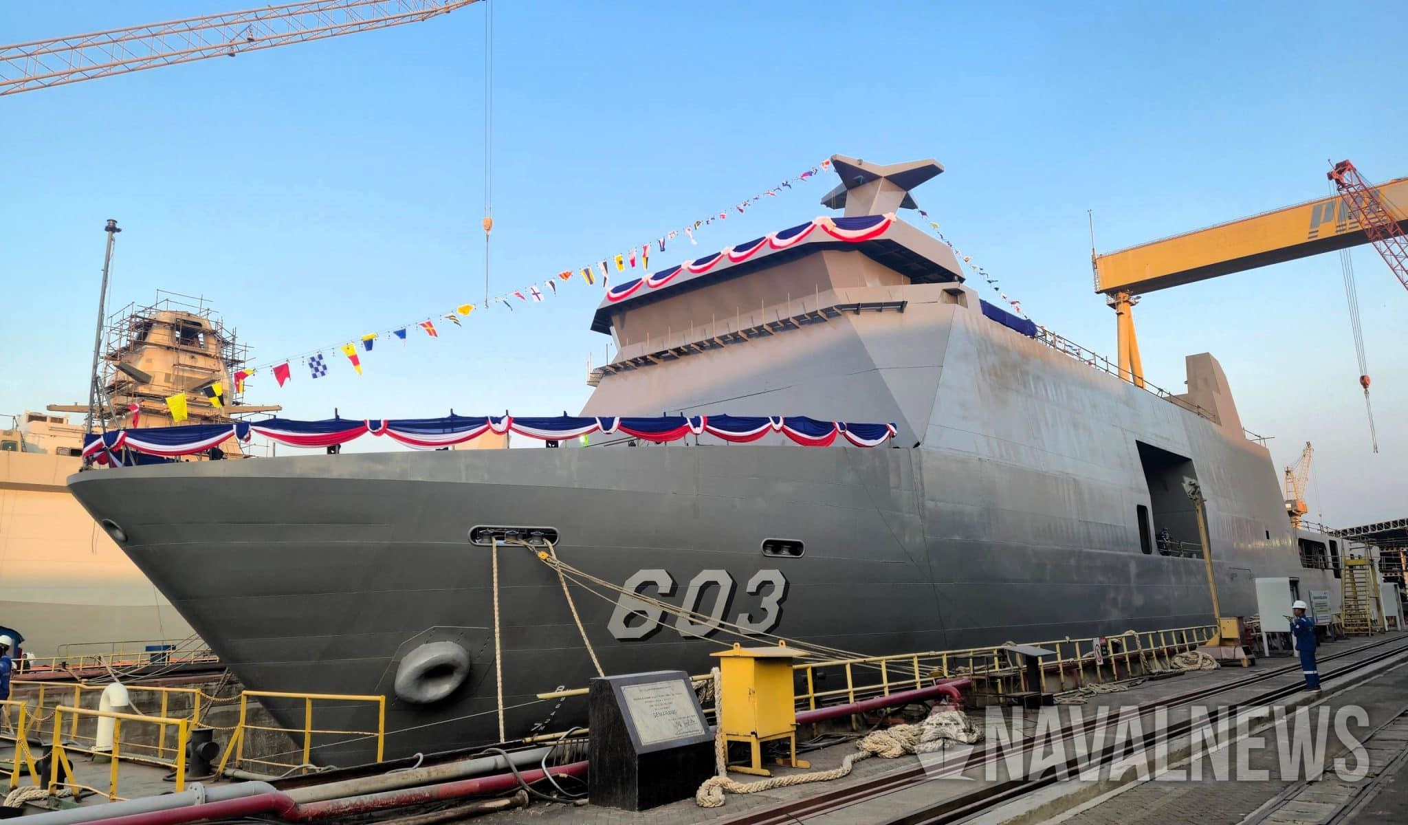 PT PAL спустила на воду третий десантный корабль класса Tarlac для ВМС Филиппин